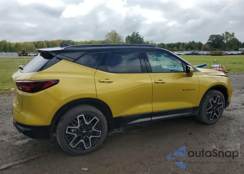 2023 Chevrolet Blazer Rs из США, поврежденный, VIN 3GNKBKRS8PS111165